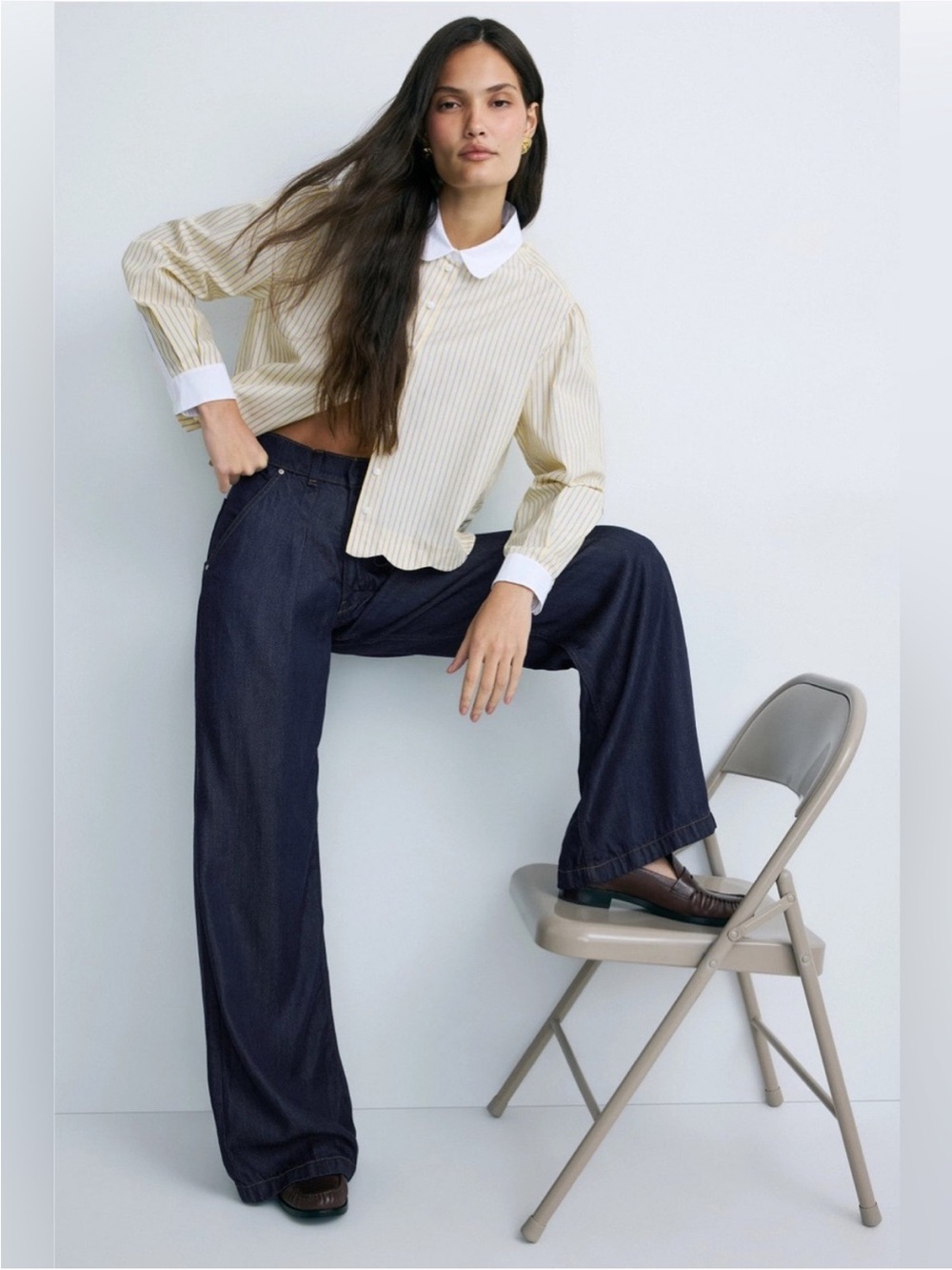 Hudson James High Rise Trouser Wide Leg, Size: 32